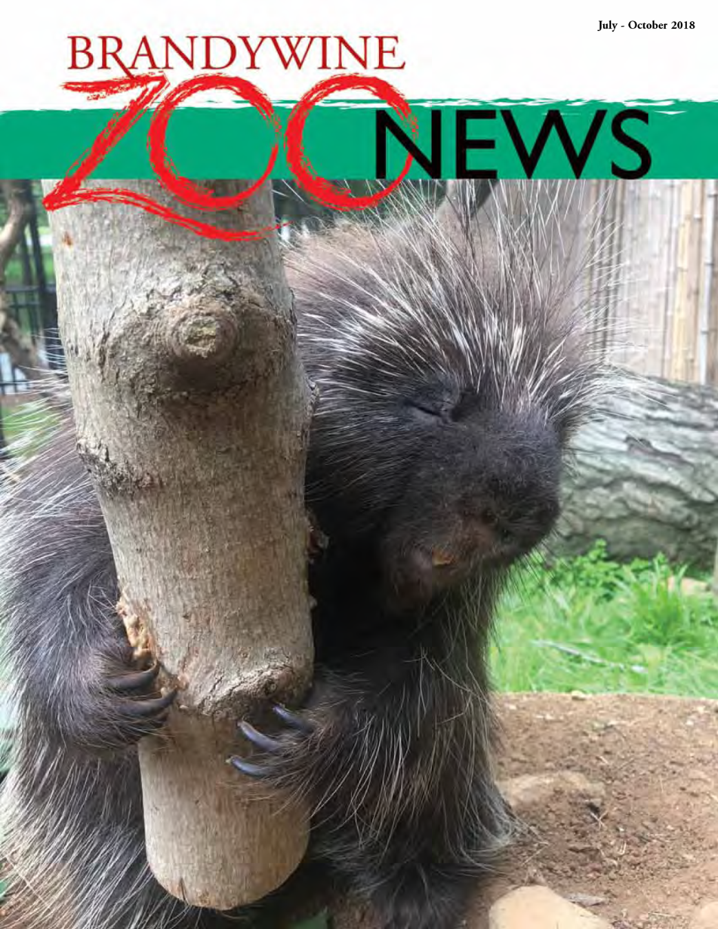 Zoo News JulyOctober 2018 • Brandywine Zoo