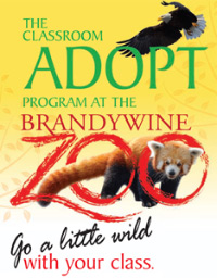 Classroom adopt program at the Brandywine zoo