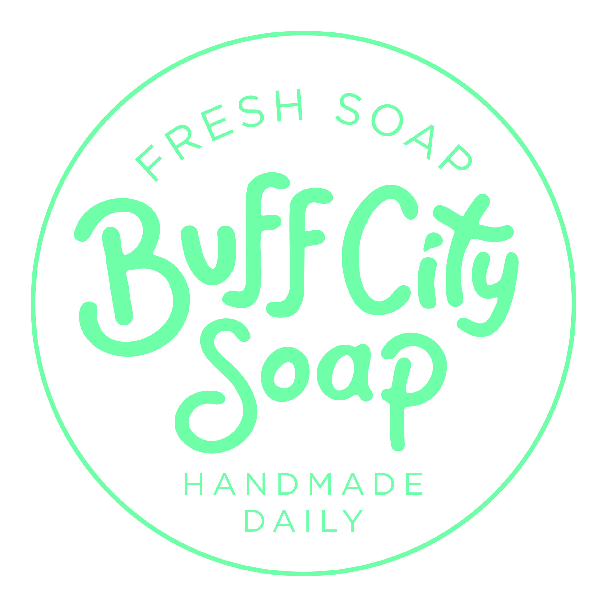 Buff City Soap logo