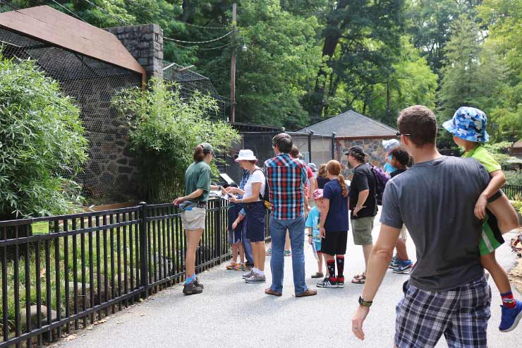 Keeper Talks at the Brandywine Zoo