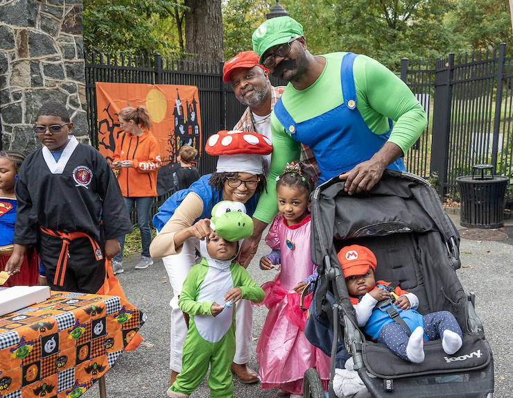 Mario Bros at the Brandywine Zoo's Boo at the Zoo