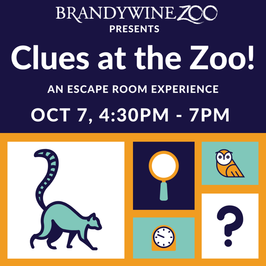 Clues at the Zoo at the Brandywine Zoo