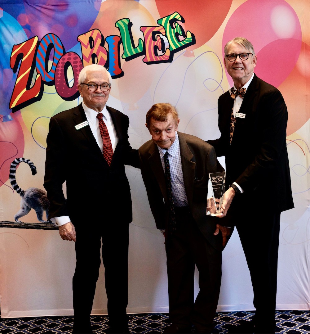 Zoo Champion Award winner Verino Pettinaro