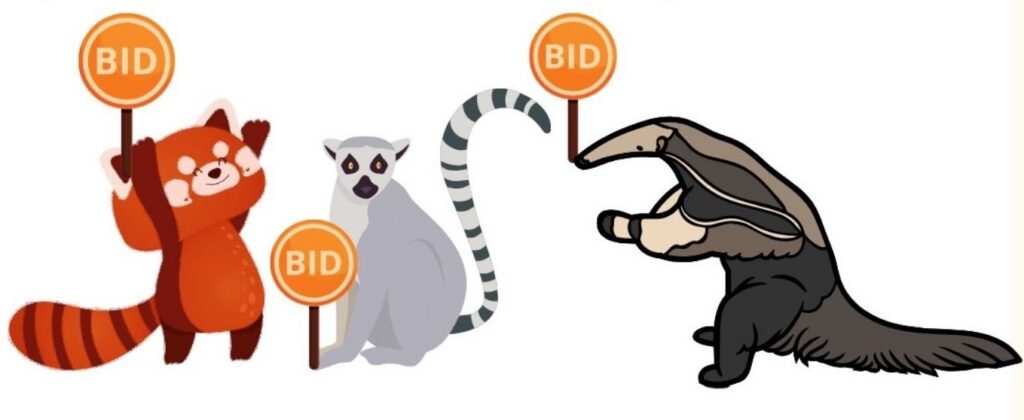Brandywine Zoo Online Auction graphic
