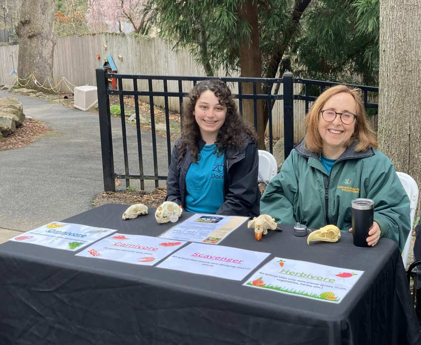 Docents at the Brandywine Zoo