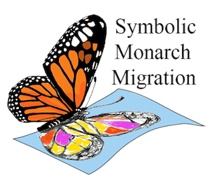 Symbolic Monarch Migration logo