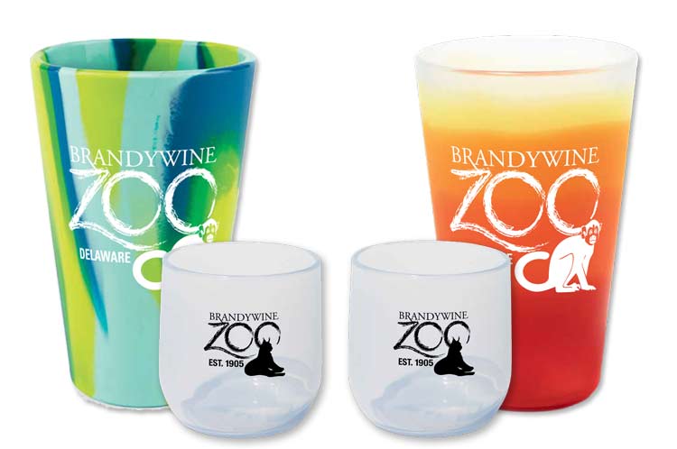 Sip & Stroll silicone cups
