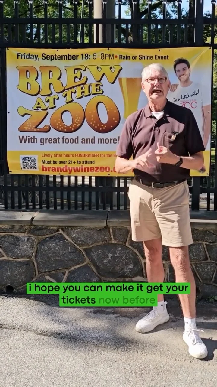 Instagram post from brandywinezoo. This post is in position 1.