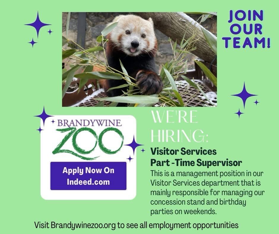 Instagram post from brandywinezoo. This post is in position 2.