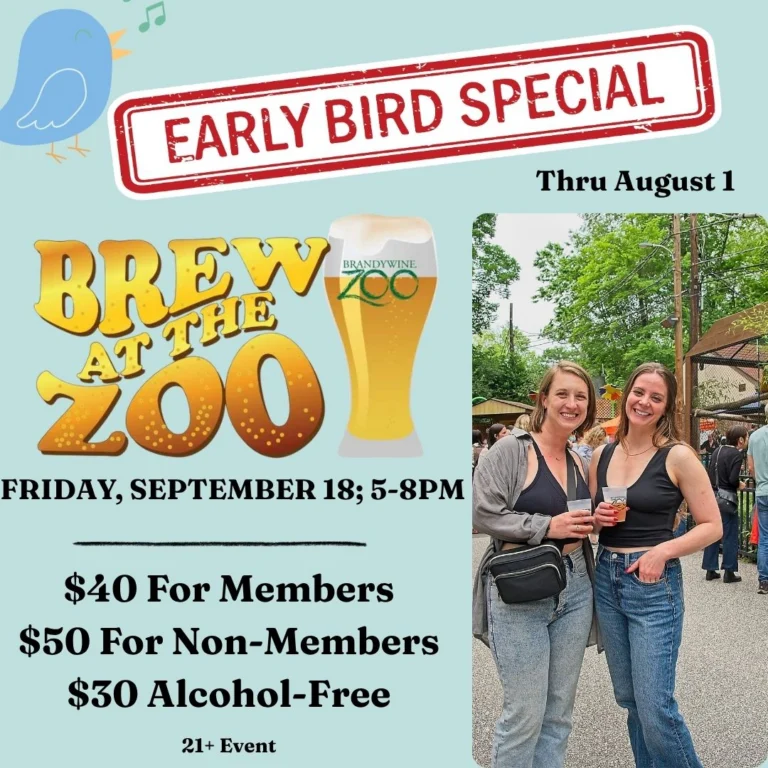 Instagram post from brandywinezoo. This post is in position 1.